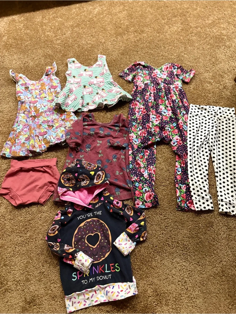 Handmade in USA Boutique Assorted Bundle 3T